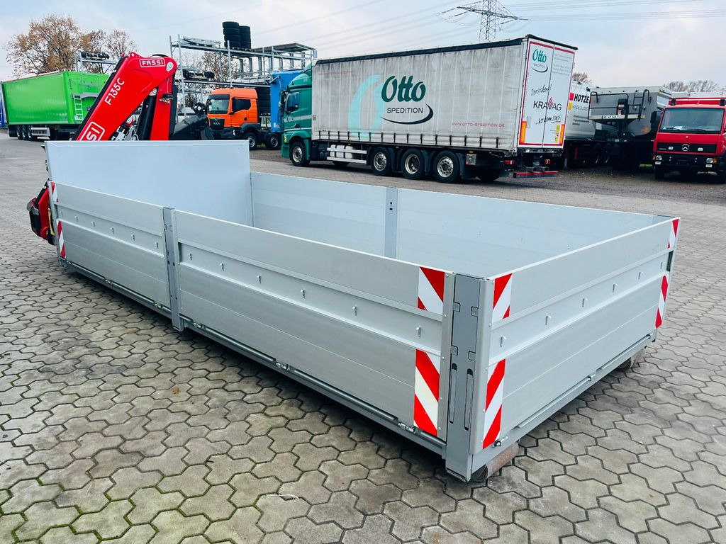 Abrollcontainer Container Kran Fassi F135 - نصف مقطورة لنقل الحاويات: صورة 4 Abrollcontainer Container Kran Fassi F135 - نصف مقطورة لنقل الحاويات: صورة 4