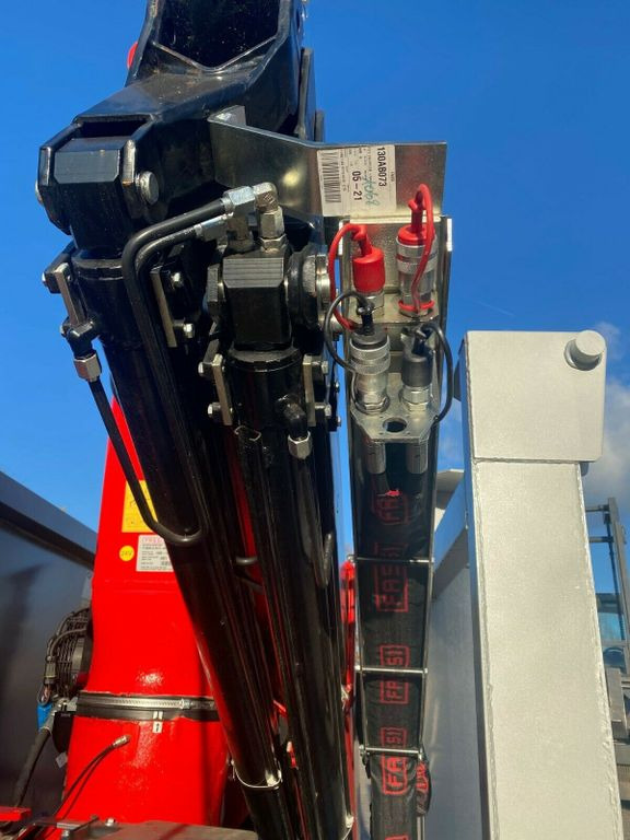 جديدة نصف مقطورة لنقل الحاويات Abrollcontainer Container Kran  Fassi F135: صورة 14