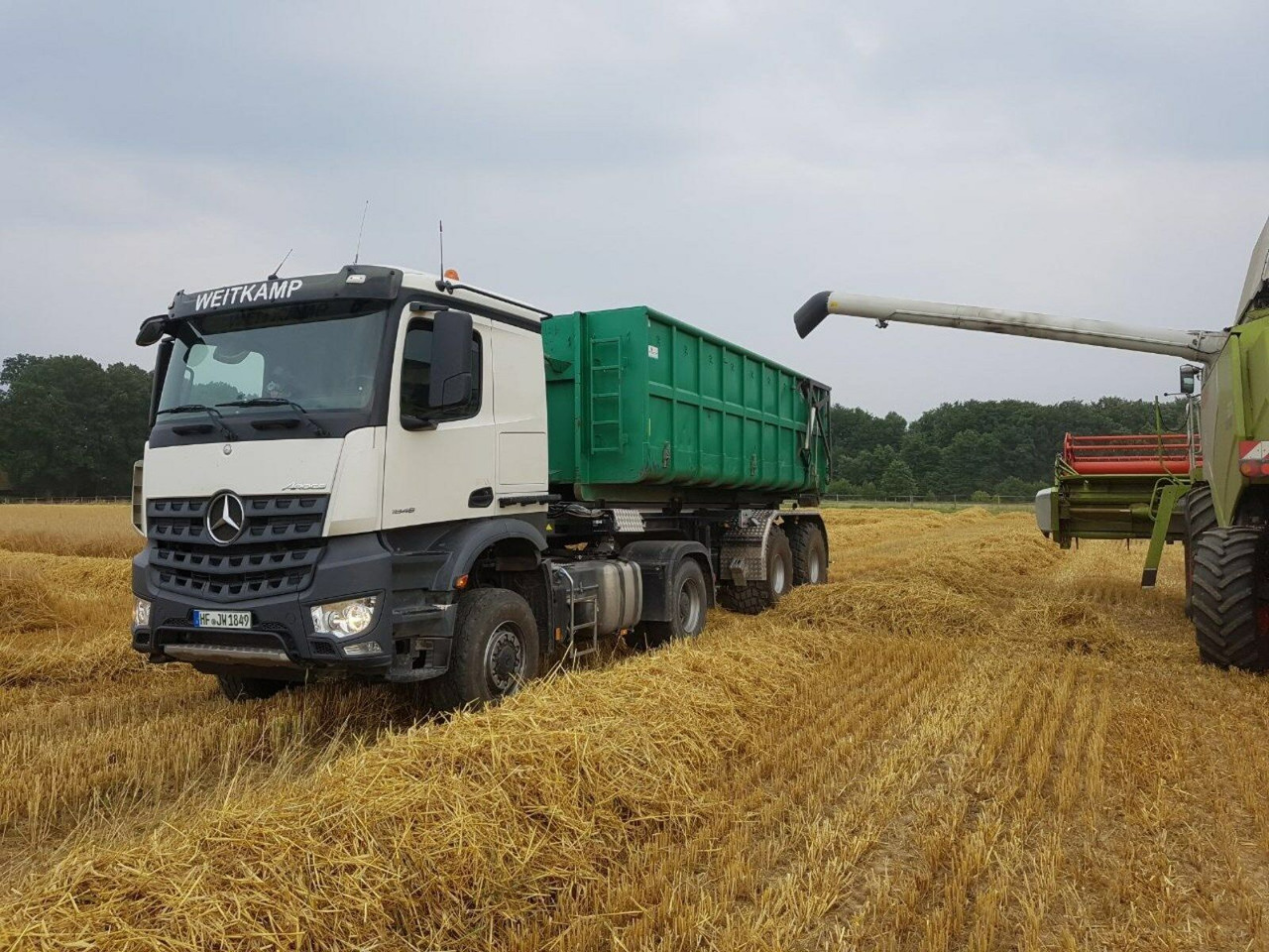 Auflieger Abrollkipper Hakenlift Agrar - نصف مقطورة لنقل الحاويات: صورة 2 Auflieger Abrollkipper Hakenlift Agrar - نصف مقطورة لنقل الحاويات: صورة 2