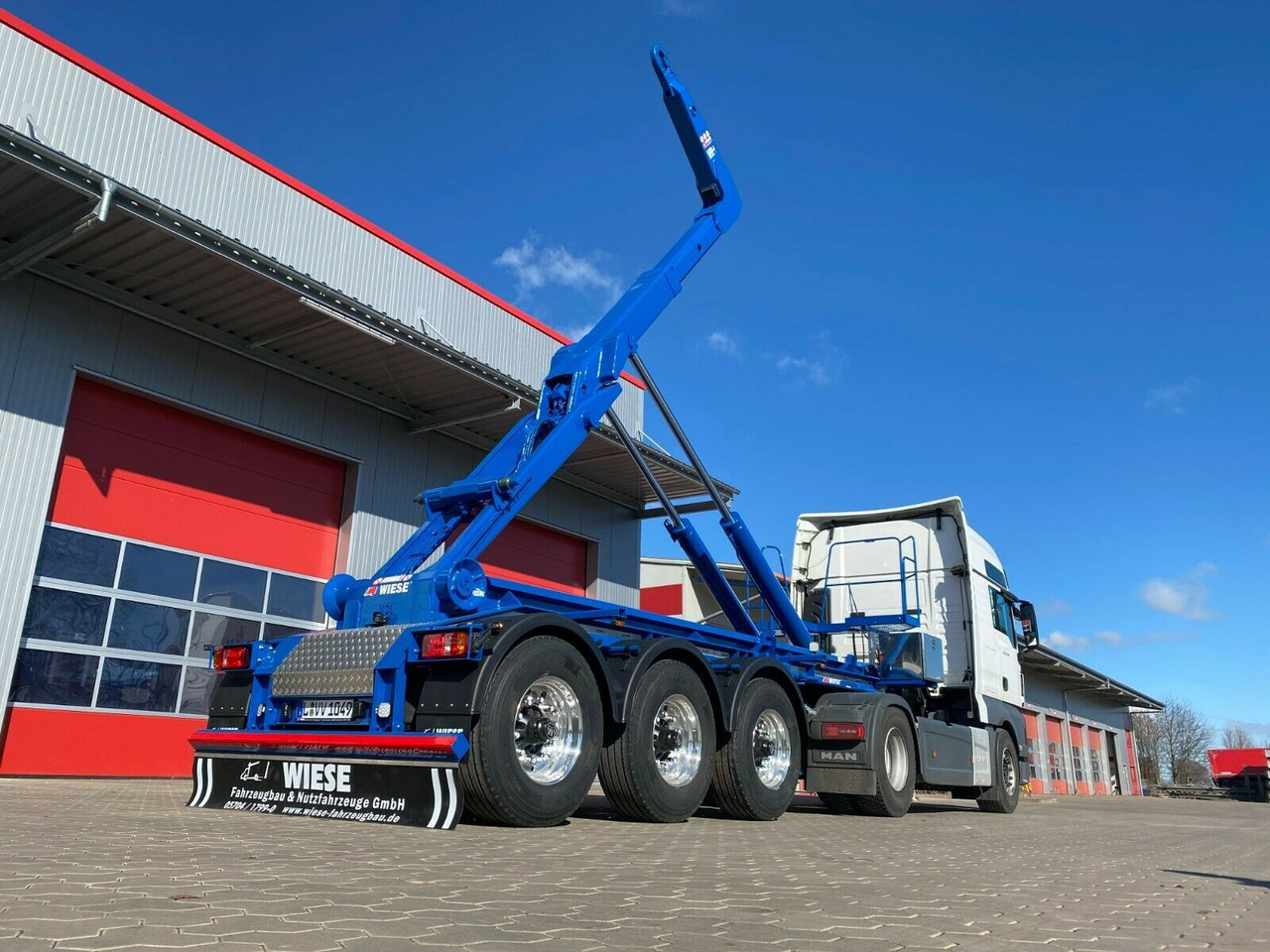 Auflieger Abrollkipper Hakenlift Agrarausführung - نصف مقطورة لنقل الحاويات: صورة 2 Auflieger Abrollkipper Hakenlift Agrarausführung - نصف مقطورة لنقل الحاويات: صورة 2