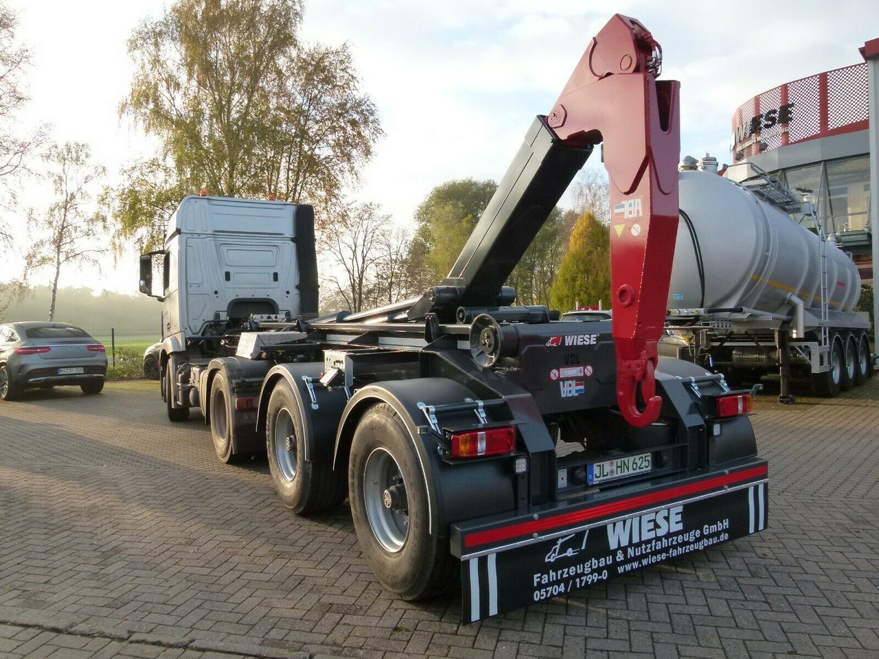 Auflieger Abrollkipper Hakenlift Agrarausführung - نصف مقطورة لنقل الحاويات: صورة 5 Auflieger Abrollkipper Hakenlift Agrarausführung - نصف مقطورة لنقل الحاويات: صورة 5