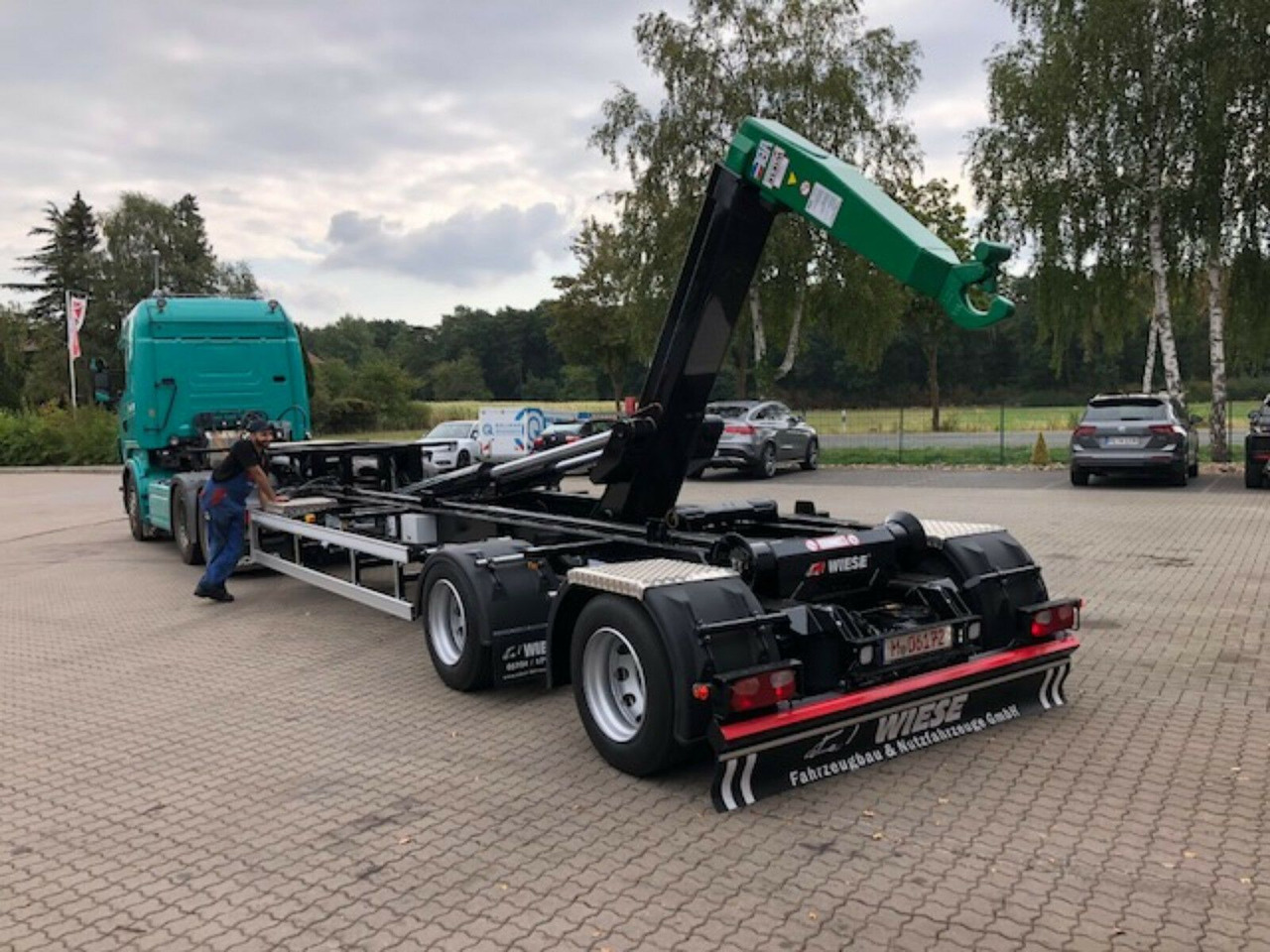 Auflieger Abrollkipper Hakenlift Hooklift - نصف مقطورة لنقل الحاويات: صورة 4 Auflieger Abrollkipper Hakenlift Hooklift - نصف مقطورة لنقل الحاويات: صورة 4