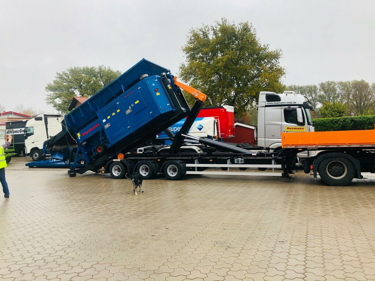 Auflieger Abrollkipper Hakenlift Hookliftloader - نصف مقطورة لنقل الحاويات: صورة 5 Auflieger Abrollkipper Hakenlift Hookliftloader - نصف مقطورة لنقل الحاويات: صورة 5