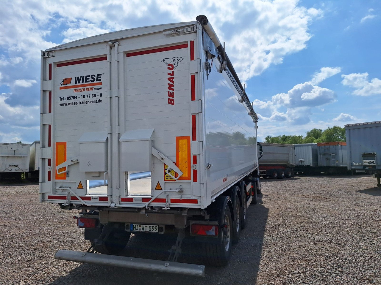 Benalu Bulkliner S 95 50m³ Kombiklappe - قلابة نصف مقطورة نصف مقطورة قلابة: صورة 2 Benalu Bulkliner S 95 50m³ Kombiklappe - قلابة نصف مقطورة نصف مقطورة قلابة: صورة 2