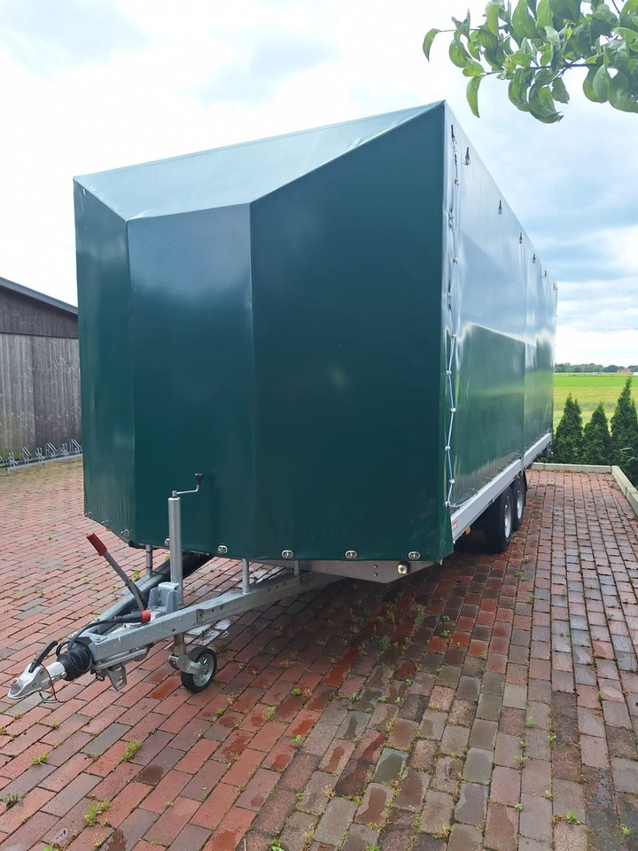 Böckmann Großraumanhänger Jagdanhänger Hasenwagen - مقطورة ستارة جانبية: صورة 1 Böckmann Großraumanhänger Jagdanhänger Hasenwagen - مقطورة ستارة جانبية: صورة 1