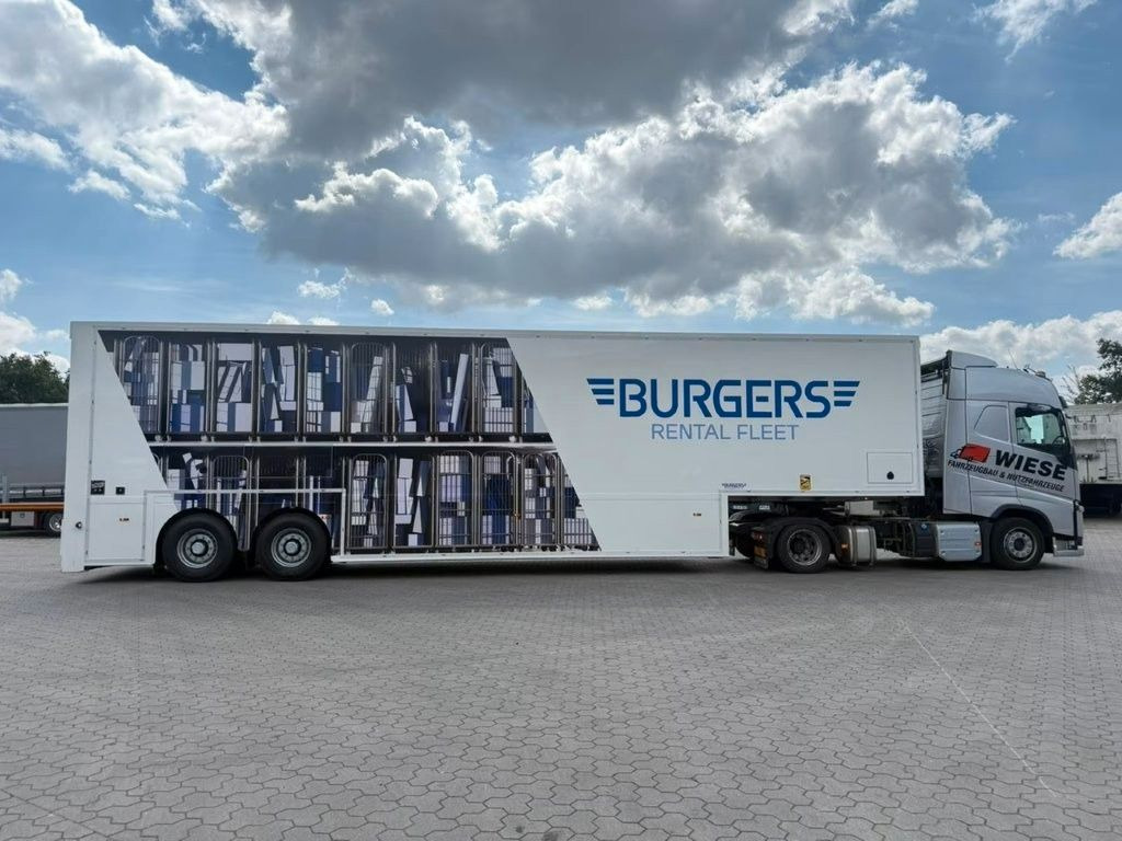 Burgers Doppelstock- ZL + 1 Jahr Garantie - عربة منخفضة مسطحة نصف مقطورة: صورة 3 Burgers Doppelstock- ZL + 1 Jahr Garantie - عربة منخفضة مسطحة نصف مقطورة: صورة 3
