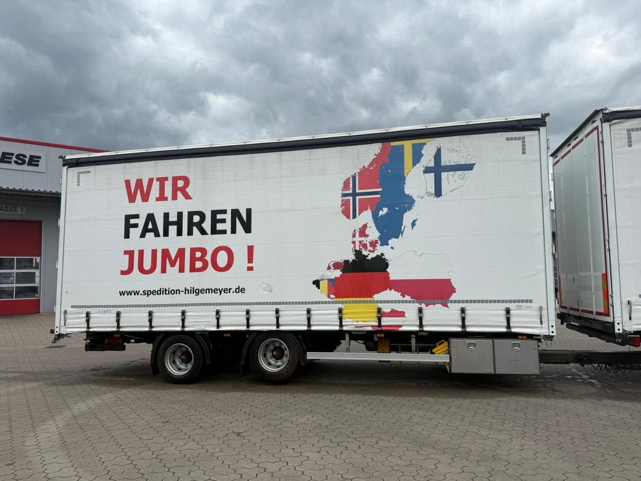FBL Tandem Anhänger Volumen Inklusive LKW!! - مقطورة ستارة جانبية: صورة 3 FBL Tandem Anhänger Volumen Inklusive LKW!! - مقطورة ستارة جانبية: صورة 3