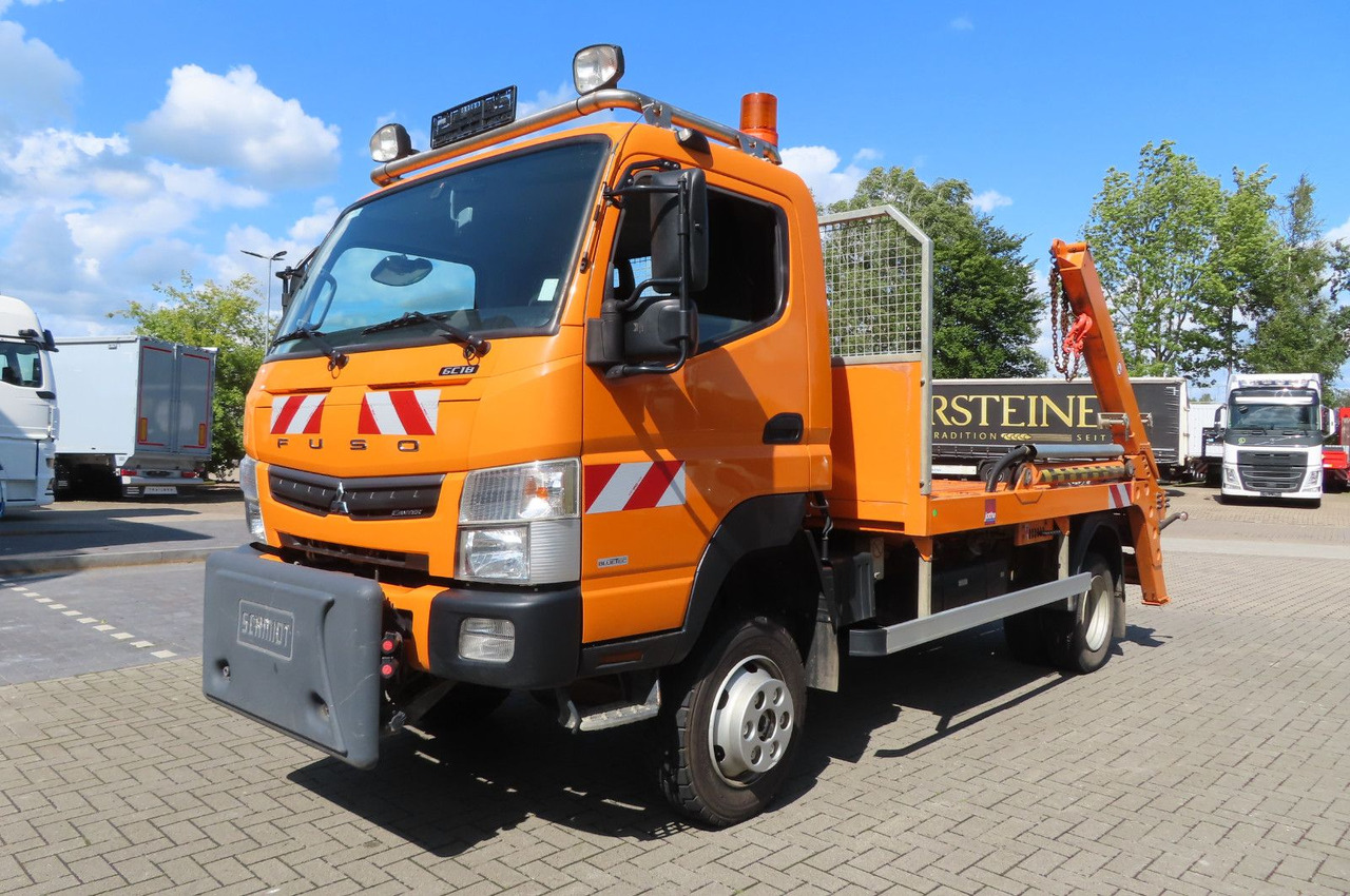 FUSO Canter 6 C 18 4x4 Kommunal Winterdienst - قلاب صغير: صورة 1 FUSO Canter 6 C 18 4x4 Kommunal Winterdienst - قلاب صغير: صورة 1