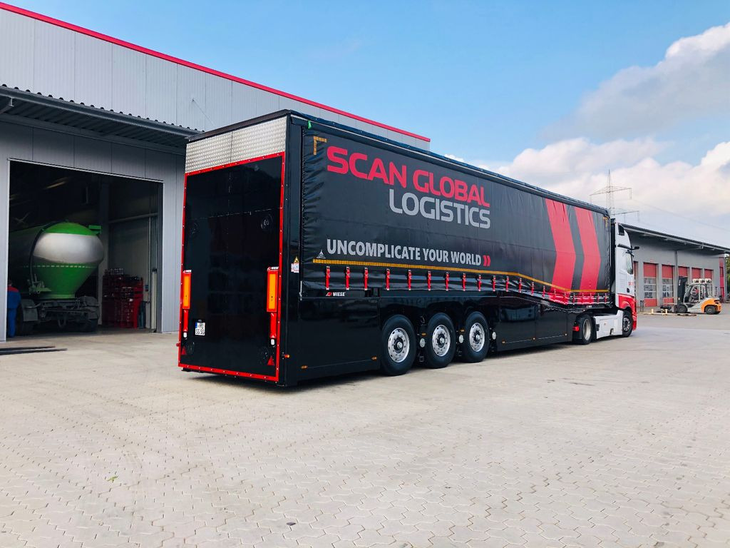 Innenlader Zwischenlader Gabelstaplertransporter - عربة منخفضة مسطحة نصف مقطورة: صورة 1 Innenlader Zwischenlader Gabelstaplertransporter - عربة منخفضة مسطحة نصف مقطورة: صورة 1
