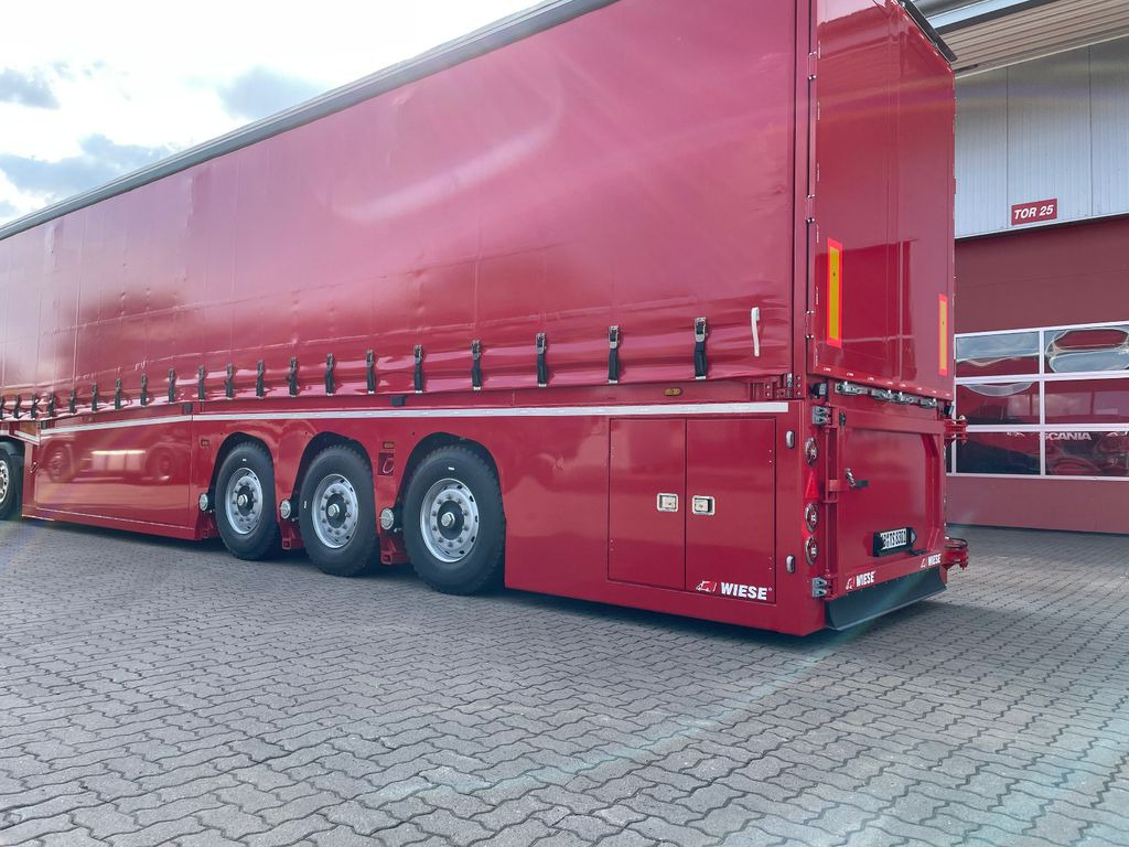 Innenlader Zwischenlader Gabelstaplertransporter - عربة منخفضة مسطحة نصف مقطورة: صورة 2 Innenlader Zwischenlader Gabelstaplertransporter - عربة منخفضة مسطحة نصف مقطورة: صورة 2