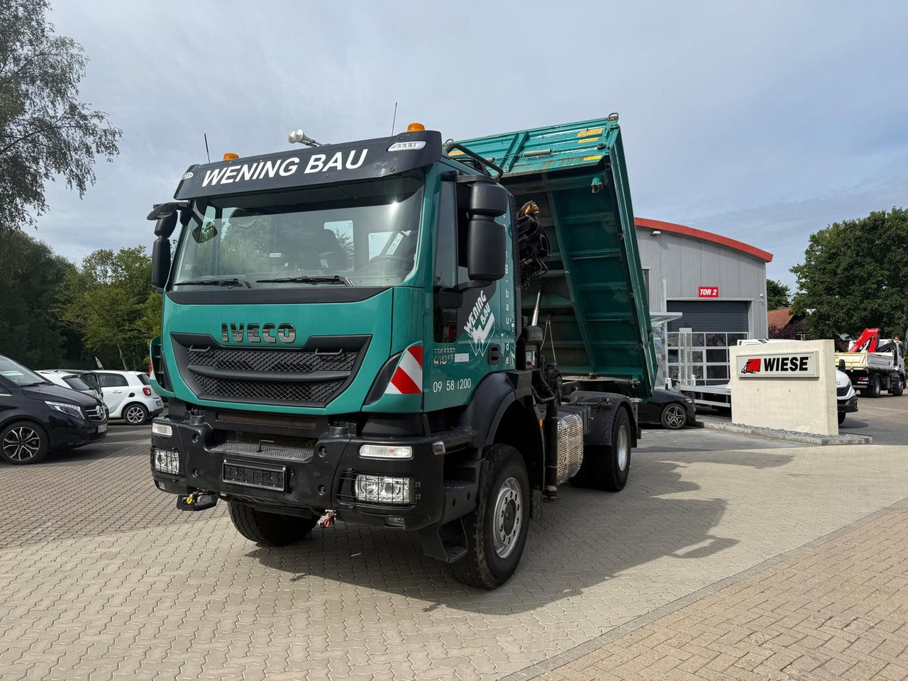 Iveco AD190 T/W Trakker 410 4x4 Allrad Kran KipperHIAB - شاحنة قلاب, شاحنة كرين: صورة 4 Iveco AD190 T/W Trakker 410 4x4 Allrad Kran KipperHIAB - شاحنة قلاب, شاحنة كرين: صورة 4