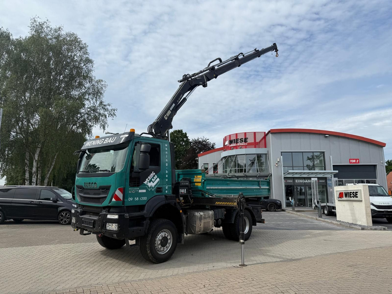Iveco AD190 T/W Trakker 410 4x4 Allrad Kran KipperHIAB - شاحنة قلاب, شاحنة كرين: صورة 5 Iveco AD190 T/W Trakker 410 4x4 Allrad Kran KipperHIAB - شاحنة قلاب, شاحنة كرين: صورة 5