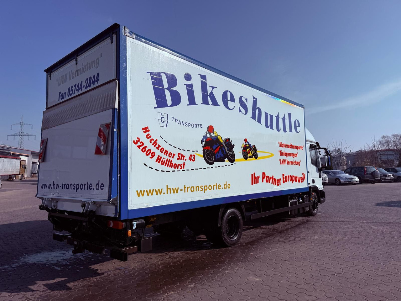 Iveco EEV 80E22 EuroCargo Koffer mit Ladebordwand 1T - شاحنة مقفلة: صورة 4 Iveco EEV 80E22 EuroCargo Koffer mit Ladebordwand 1T - شاحنة مقفلة: صورة 4