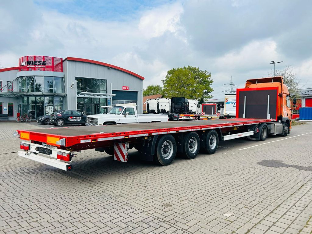 Kässbohrer K.SFS M Mega Plattform Auflieger Sofort Verfügba - نصف مقطورة مسطحة: صورة 4 Kässbohrer K.SFS M Mega Plattform Auflieger Sofort Verfügba - نصف مقطورة مسطحة: صورة 4