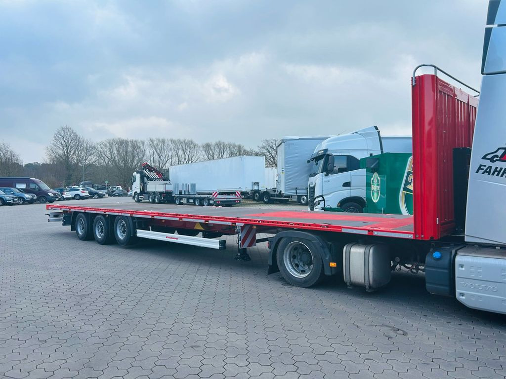 Kässbohrer K.SFS M Mega Plattform Auflieger Sofort Verfügba - نصف مقطورة مسطحة: صورة 2 Kässbohrer K.SFS M Mega Plattform Auflieger Sofort Verfügba - نصف مقطورة مسطحة: صورة 2