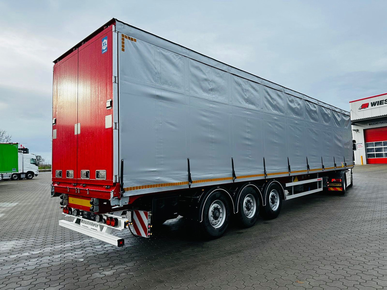 نصف مقطورة ستارة Kässbohrer K.SPO Pritsche Plane - Libner Open Box: صورة 6 نصف مقطورة ستارة Kässbohrer K.SPO Pritsche Plane - Libner Open Box: صورة 6