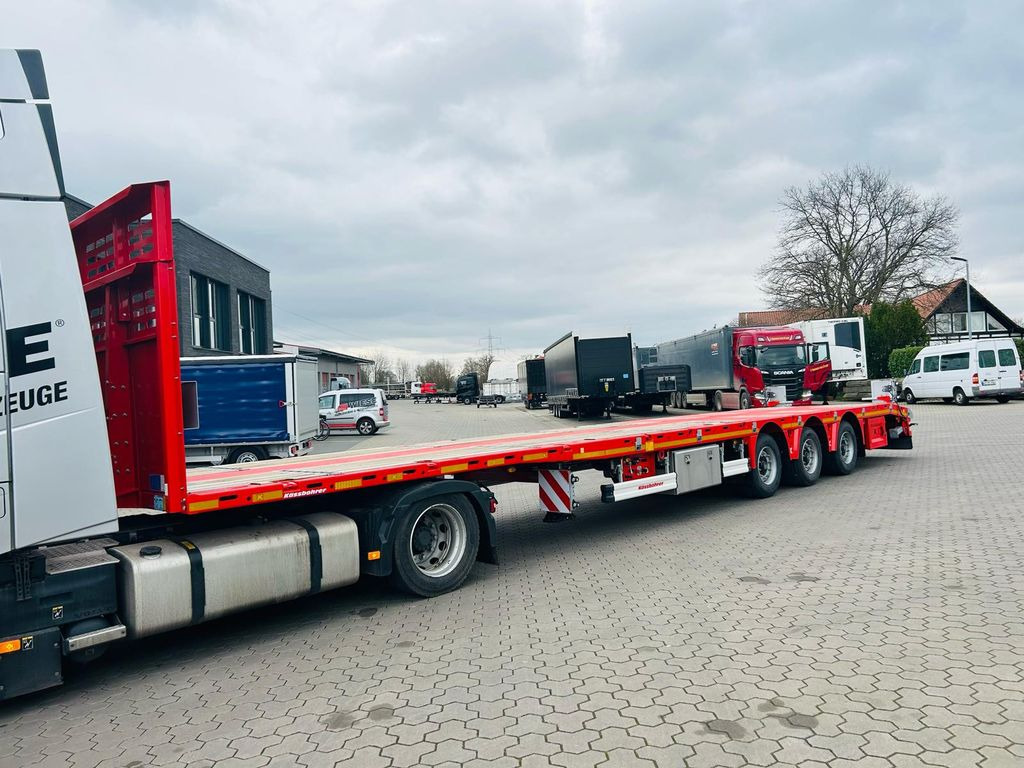Kässbohrer SPS Mega Schwerlast Plattform Lenkachse - نصف مقطورة مسطحة: صورة 4 Kässbohrer SPS Mega Schwerlast Plattform Lenkachse - نصف مقطورة مسطحة: صورة 4