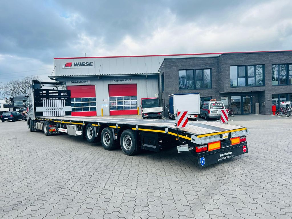 Kässbohrer SPS Mega Schwerlast Plattform Lenkachse - نصف مقطورة مسطحة: صورة 1 Kässbohrer SPS Mega Schwerlast Plattform Lenkachse - نصف مقطورة مسطحة: صورة 1