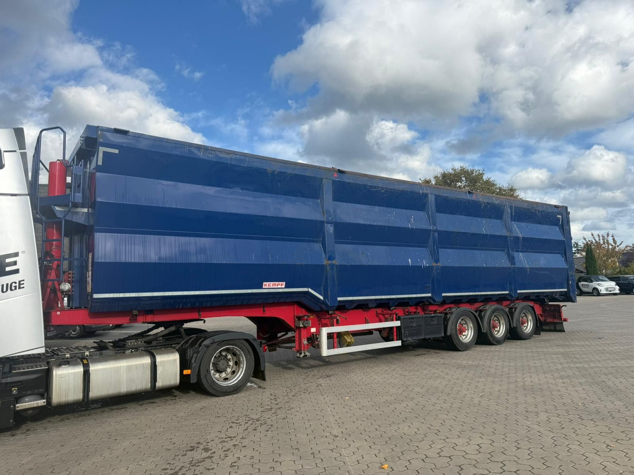 Kempf SKM 35/3 Großraummulde für Schrott 85m³ - قلابة نصف مقطورة نصف مقطورة قلابة: صورة 2 Kempf SKM 35/3 Großraummulde für Schrott 85m³ - قلابة نصف مقطورة نصف مقطورة قلابة: صورة 2