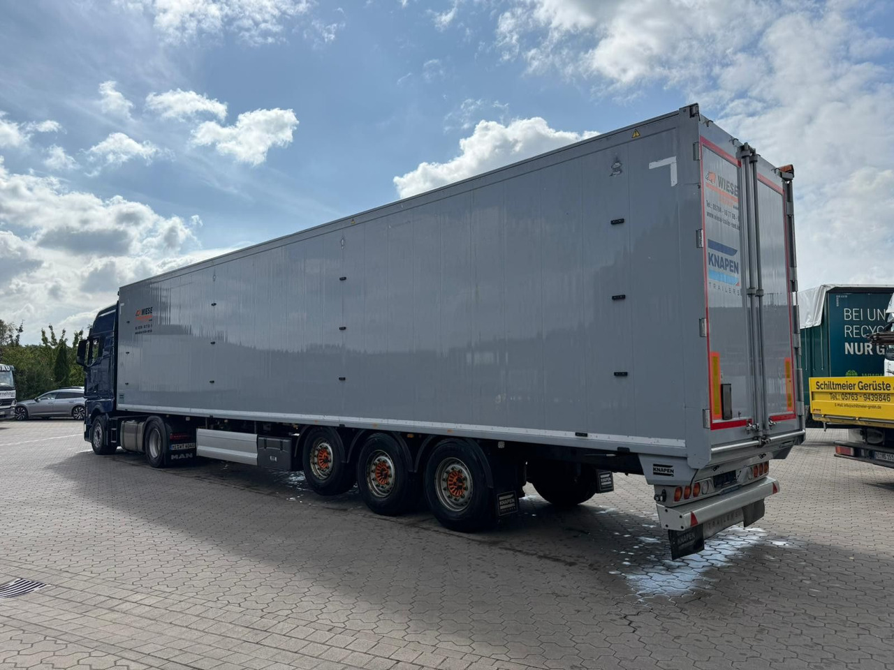 Knapen K100 Schubboden 92m³ 10mm Boden sehr sauber - نصف مقطورة مباشرة: صورة 3 Knapen K100 Schubboden 92m³ 10mm Boden sehr sauber - نصف مقطورة مباشرة: صورة 3