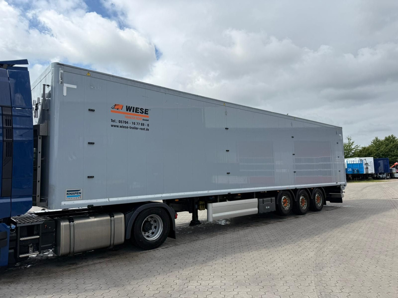 Knapen K100 Schubboden 92m³ 10mm Boden sehr sauber - نصف مقطورة مباشرة: صورة 2 Knapen K100 Schubboden 92m³ 10mm Boden sehr sauber - نصف مقطورة مباشرة: صورة 2