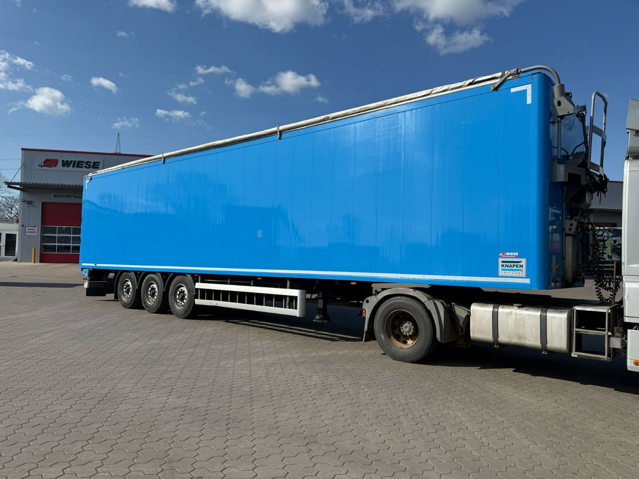 Knapen K100 Schubboden 92m³ Powersheet mit neuen TÜV - نصف مقطورة مباشرة: صورة 1 Knapen K100 Schubboden 92m³ Powersheet mit neuen TÜV - نصف مقطورة مباشرة: صورة 1
