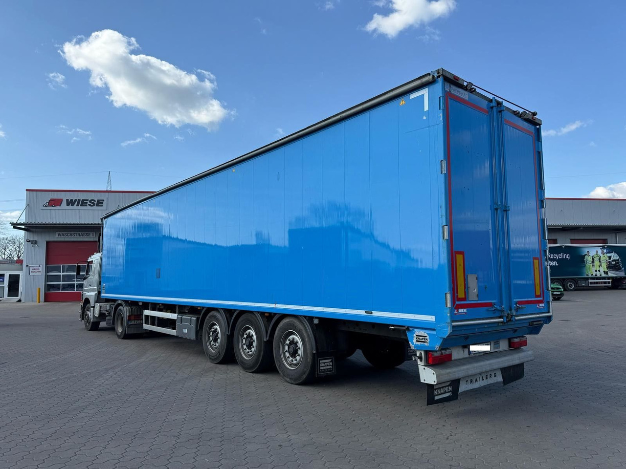 Knapen K100 Schubboden 92m³ Powersheet mit neuen TÜV - نصف مقطورة مباشرة: صورة 3 Knapen K100 Schubboden 92m³ Powersheet mit neuen TÜV - نصف مقطورة مباشرة: صورة 3