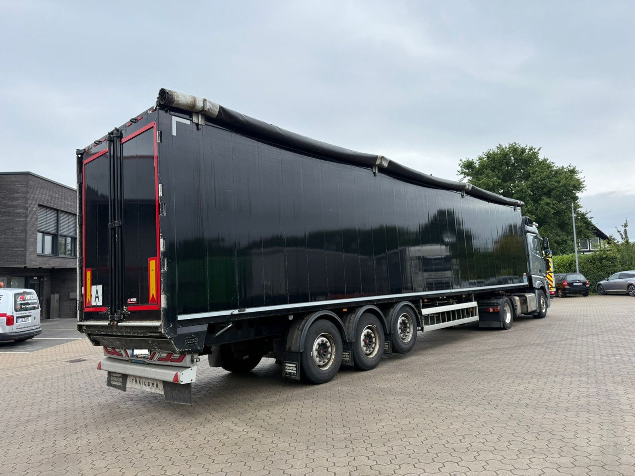 Knapen K502 Seitentüren Schubboden - نصف مقطورة مباشرة: صورة 3 Knapen K502 Seitentüren Schubboden - نصف مقطورة مباشرة: صورة 3