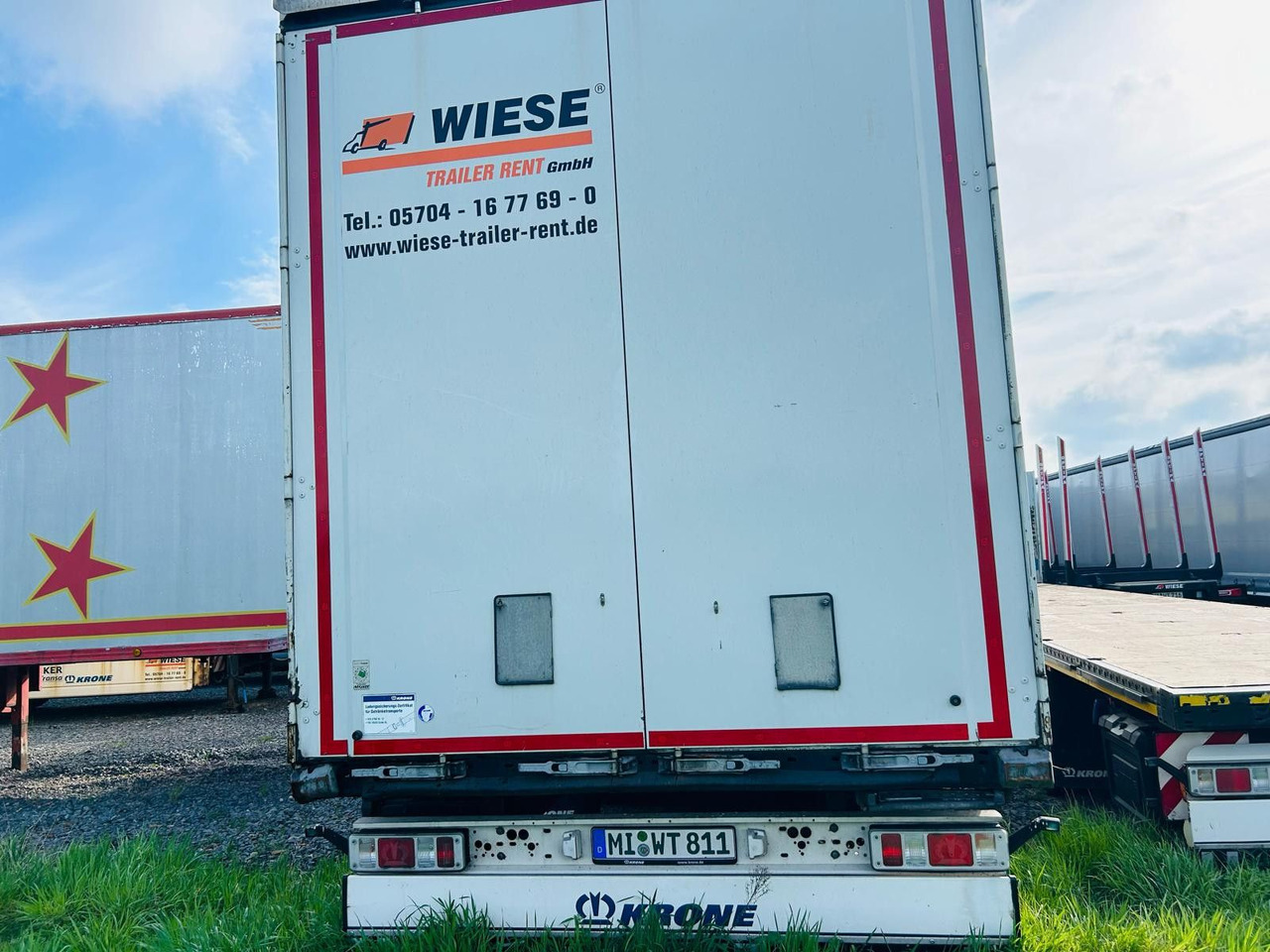 Krone Schiebeplanen Auflieger TÜV Neu - نصف مقطورة ستارة: صورة 5 Krone Schiebeplanen Auflieger TÜV Neu - نصف مقطورة ستارة: صورة 5