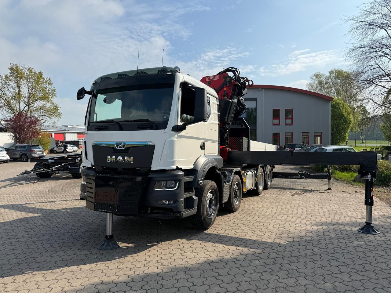 MAN 35.520 8x4 Fassi F800 RA2.28 OHNE ABSTÜTZÜBERWA. - وحدة جر: صورة 5 MAN 35.520 8x4 Fassi F800 RA2.28 OHNE ABSTÜTZÜBERWA. - وحدة جر: صورة 5