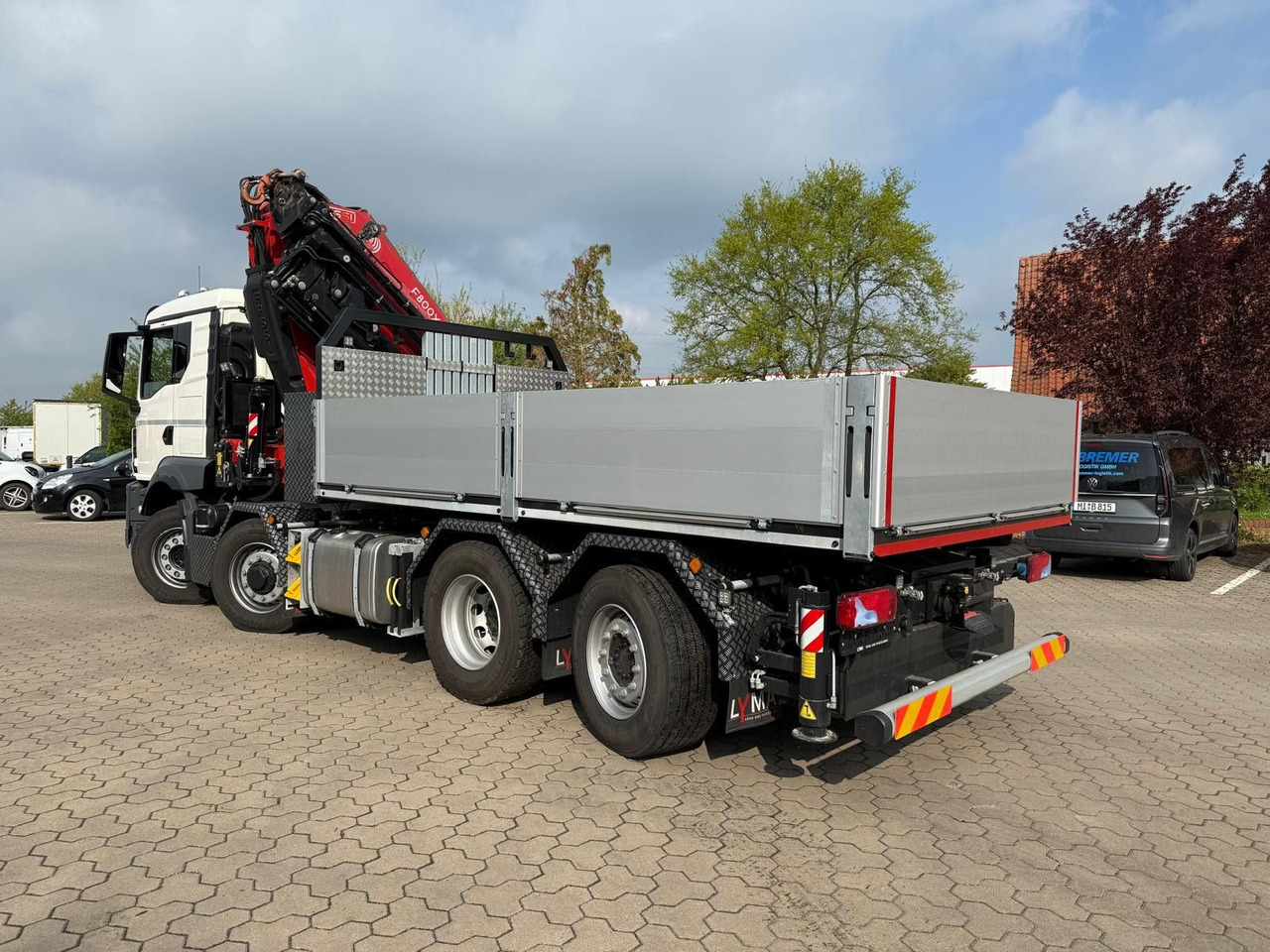 شاحنة كرين MAN 35.520 8x4 mit Kran Fassi F800 RA2.28: صورة 11
