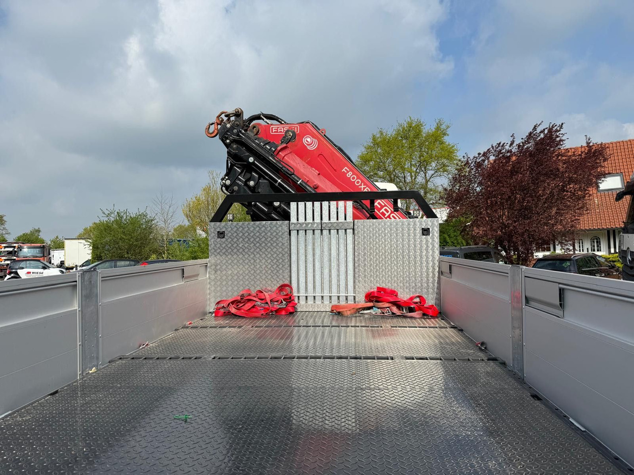 شاحنة كرين MAN 35.520 8x4 mit Kran Fassi F800 RA2.28: صورة 8