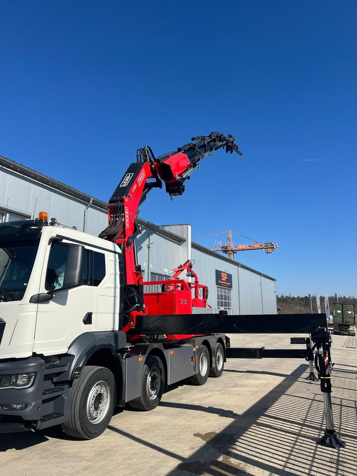 MAN 8x4 mit F1150RA.2.28 L616 Winde, 2.per. Korb - شاحنات مسطحة, شاحنة كرين: صورة 5 MAN 8x4 mit F1150RA.2.28 L616 Winde, 2.per. Korb - شاحنات مسطحة, شاحنة كرين: صورة 5