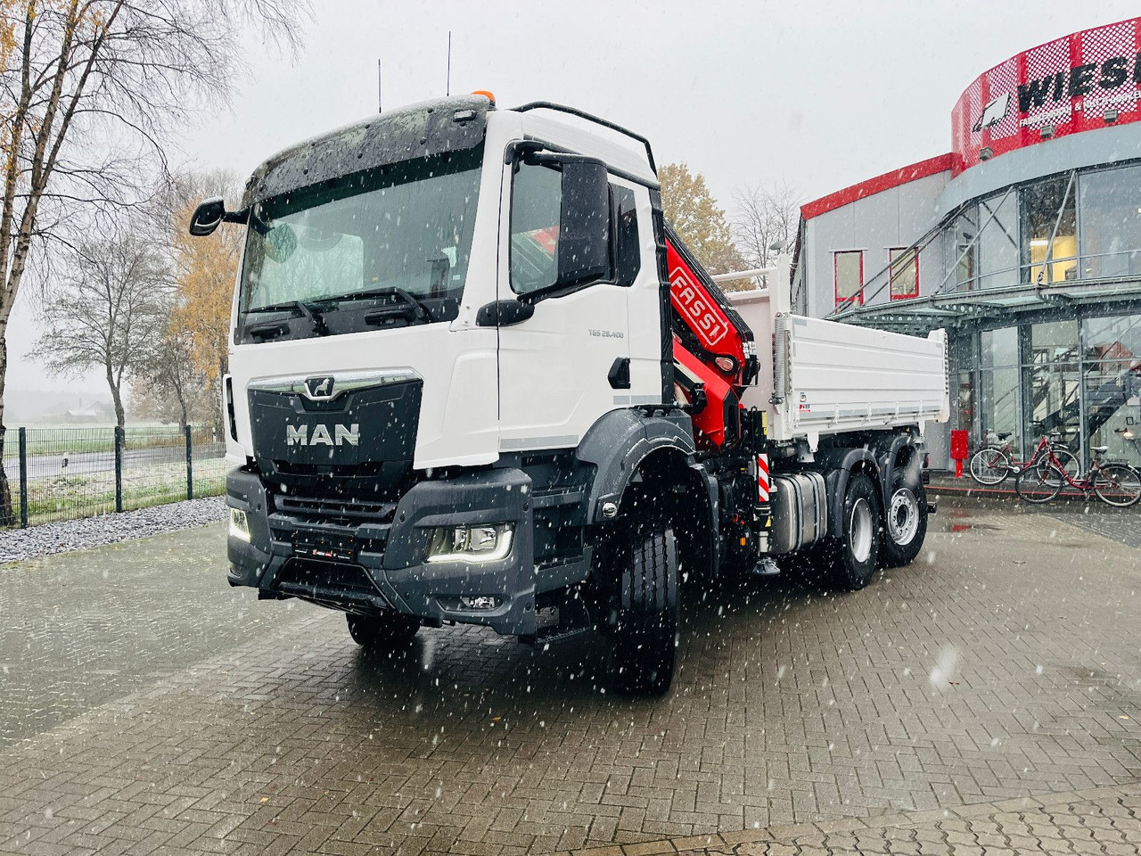 MAN TGS 26.400 6x4 Krankipper Fassi/SOFORT VERFÜGBAR - شاحنة, شاحنة كرين: صورة 5 MAN TGS 26.400 6x4 Krankipper Fassi/SOFORT VERFÜGBAR - شاحنة, شاحنة كرين: صورة 5