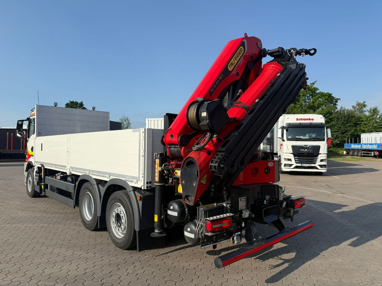 MAN TGS 26.430 Kran Palfinger PK 35.502 H, 5600 km - شاحنات مسطحة, شاحنة كرين: صورة 5 MAN TGS 26.430 Kran Palfinger PK 35.502 H, 5600 km - شاحنات مسطحة, شاحنة كرين: صورة 5