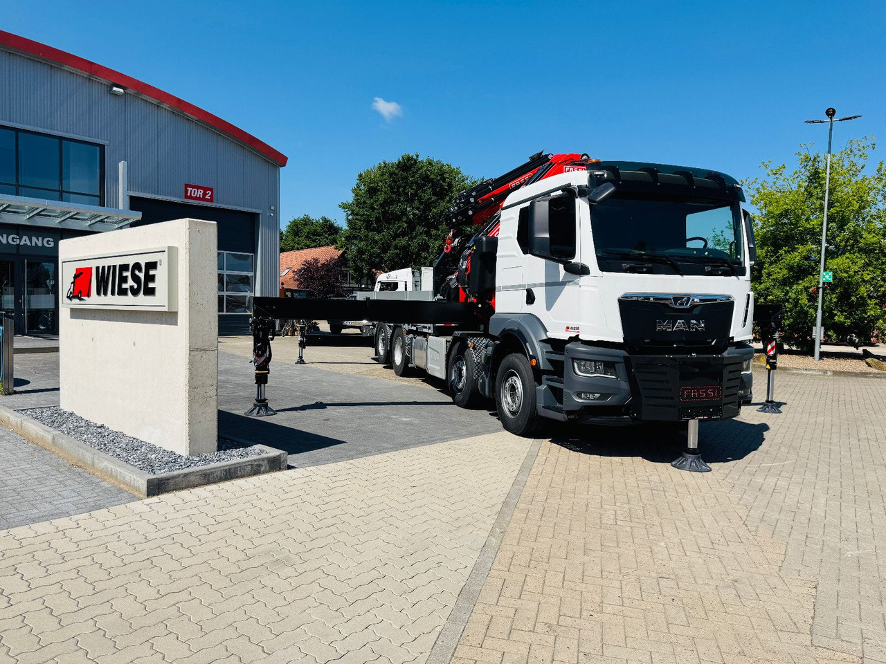 MAN TGS 32.510 mit F710 Frontkran sofort - شاحنة كرين: صورة 2 MAN TGS 32.510 mit F710 Frontkran sofort - شاحنة كرين: صورة 2