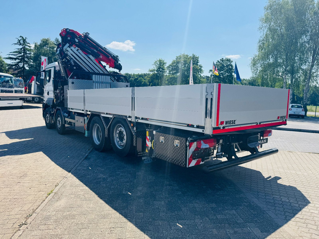 MAN TGS 32.510 mit F710 Frontkran sofort - شاحنة, شاحنة كرين: صورة 3 MAN TGS 32.510 mit F710 Frontkran sofort - شاحنة, شاحنة كرين: صورة 3