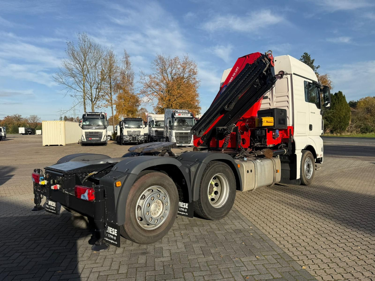 MAN TGX 26.440 6x2 mit HMF 3000-K5 Kran Top Zustand - وحدة جر: صورة 3 MAN TGX 26.440 6x2 mit HMF 3000-K5 Kran Top Zustand - وحدة جر: صورة 3