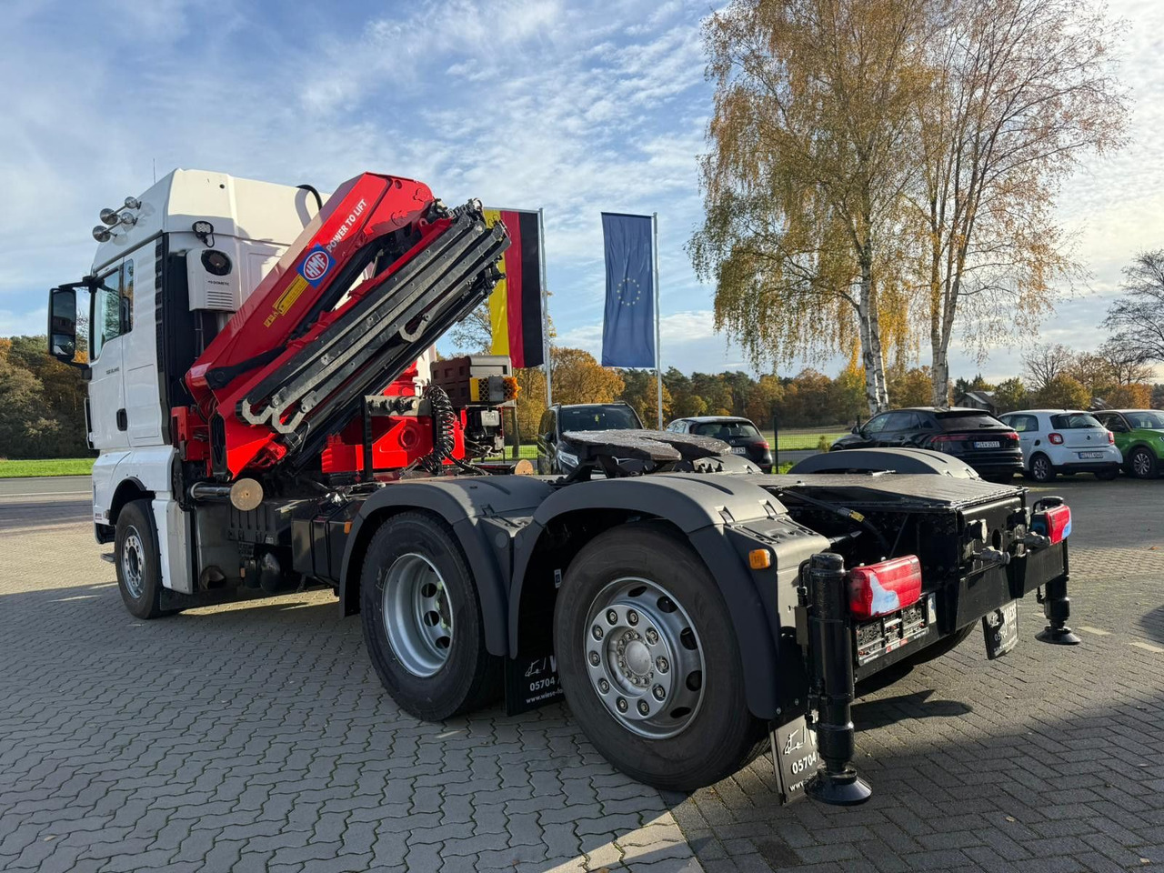 MAN TGX 26.440 6x2 mit HMF 3000-K5 Kran Top Zustand - وحدة جر: صورة 4 MAN TGX 26.440 6x2 mit HMF 3000-K5 Kran Top Zustand - وحدة جر: صورة 4