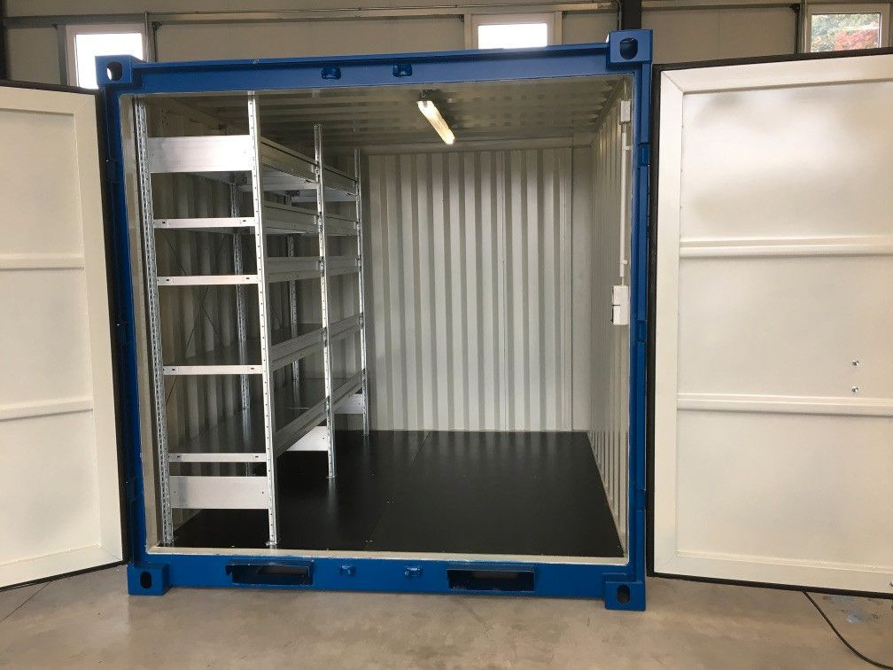 MAX Container Baustelle Lager Materialcontainer - نصف مقطورة لنقل الحاويات: صورة 1 MAX Container Baustelle Lager Materialcontainer - نصف مقطورة لنقل الحاويات: صورة 1