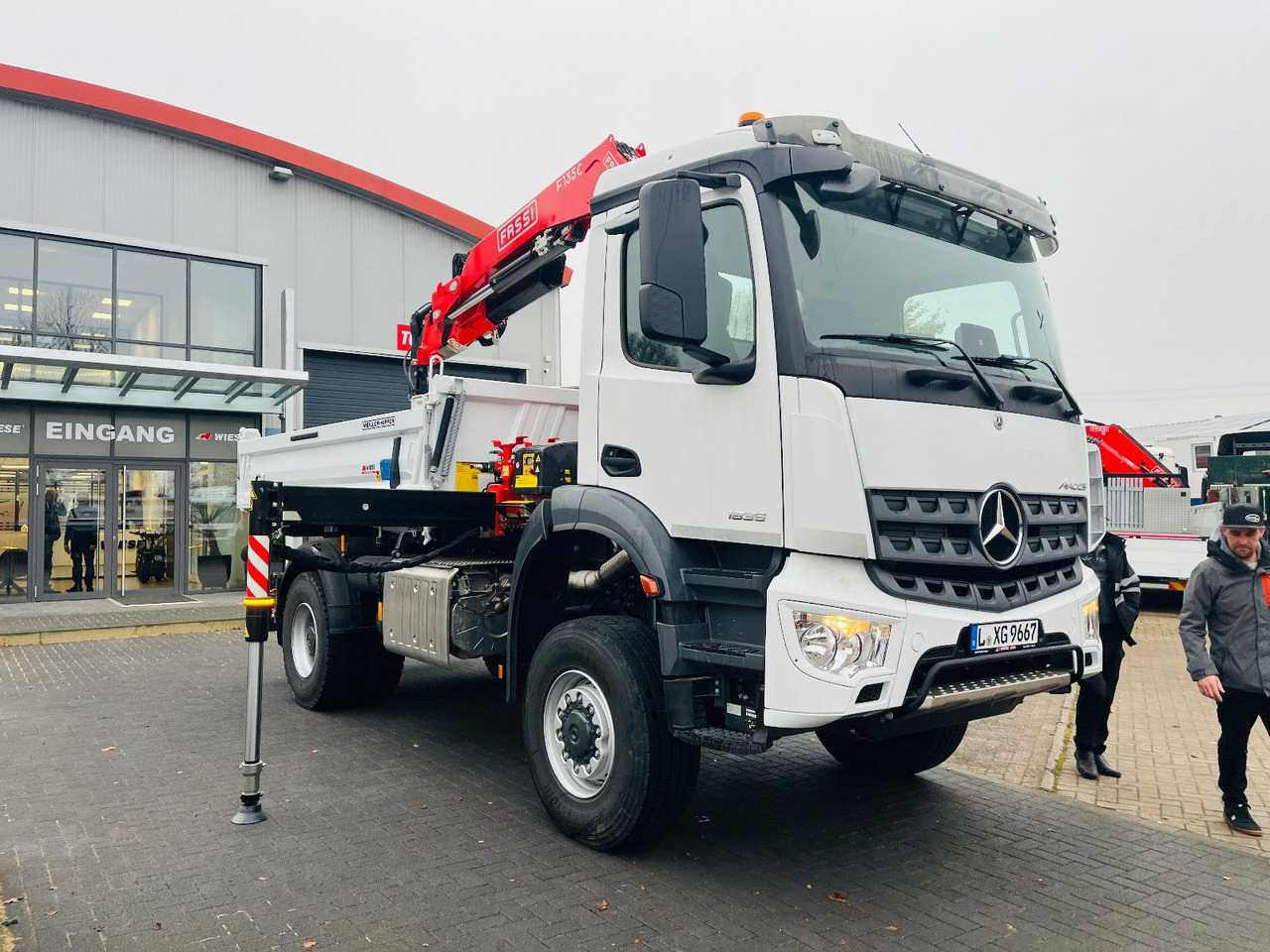 Mercedes-Benz Arocs 1835 4x4 Meiller Fassi F135 Kran Kipper - شاحنة قلاب, شاحنة كرين: صورة 2 Mercedes-Benz Arocs 1835 4x4 Meiller Fassi F135 Kran Kipper - شاحنة قلاب, شاحنة كرين: صورة 2