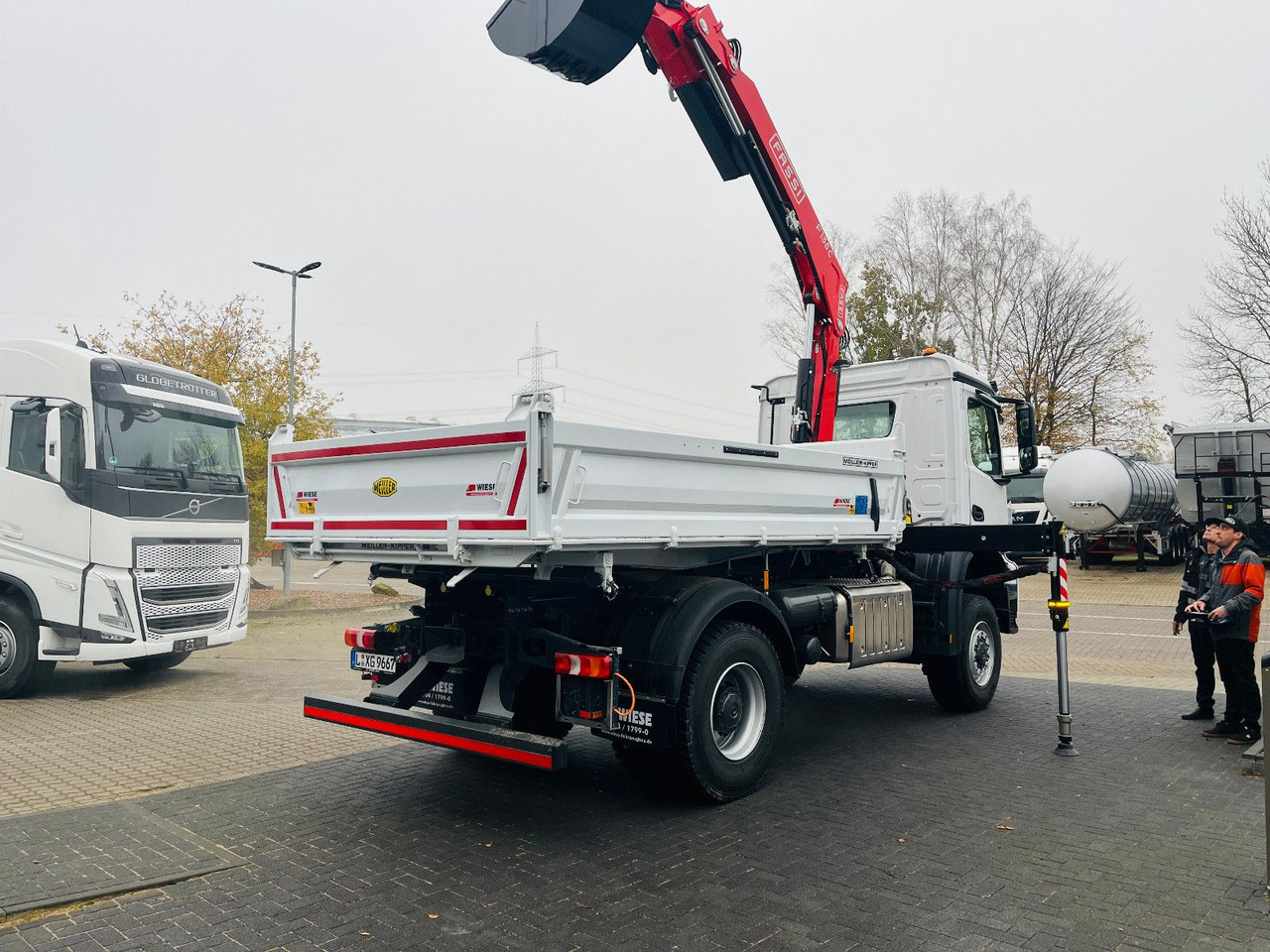 Mercedes-Benz Arocs 1835 4x4 Meiller Fassi Kran Kipper - شاحنة قلاب, شاحنة كرين: صورة 5 Mercedes-Benz Arocs 1835 4x4 Meiller Fassi Kran Kipper - شاحنة قلاب, شاحنة كرين: صورة 5