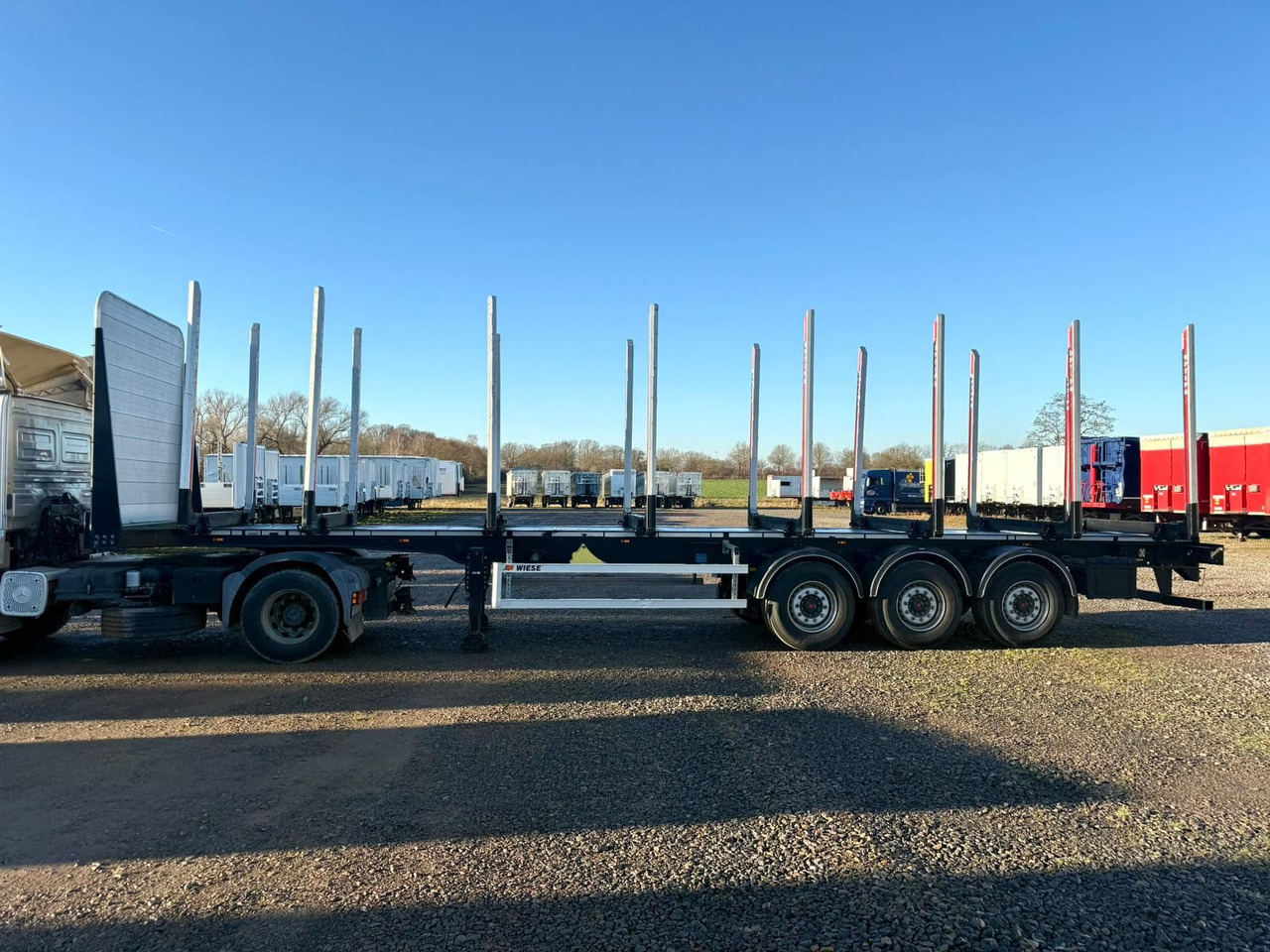 PAVIC Holzauflieger mit Schemel und Rungen - نصف مقطورة اخشاب: صورة 5 PAVIC Holzauflieger mit Schemel und Rungen - نصف مقطورة اخشاب: صورة 5