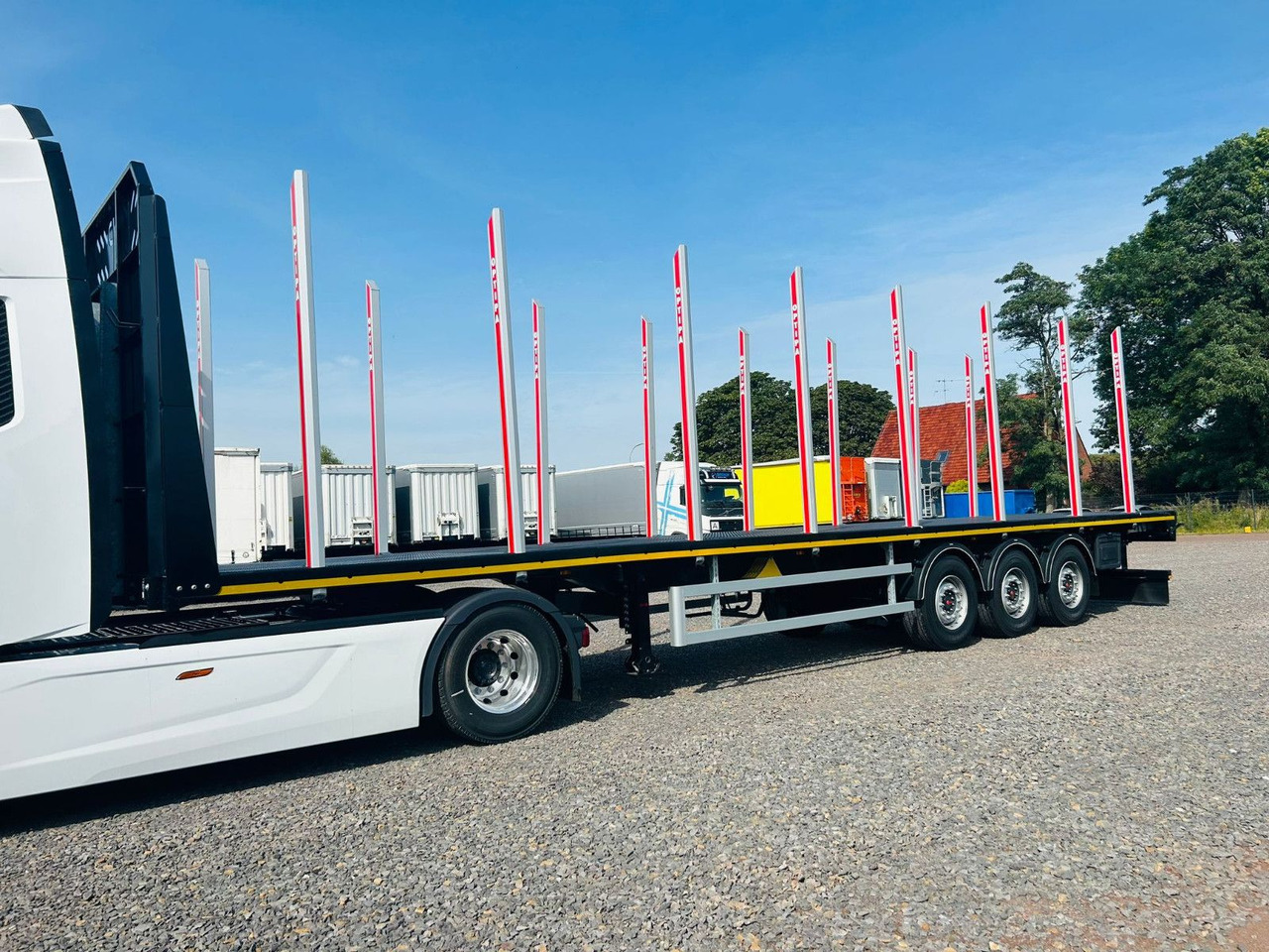 PAVIC PRSH27 Plateau Rungen Schnellwechselsystem - نصف مقطورة اخشاب: صورة 1 PAVIC PRSH27 Plateau Rungen Schnellwechselsystem - نصف مقطورة اخشاب: صورة 1