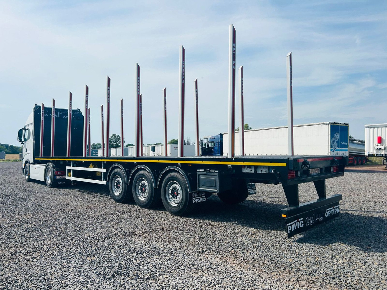 PAVIC PRSH27 Plateau Rungen Schnellwechselsystem - نصف مقطورة اخشاب: صورة 3 PAVIC PRSH27 Plateau Rungen Schnellwechselsystem - نصف مقطورة اخشاب: صورة 3