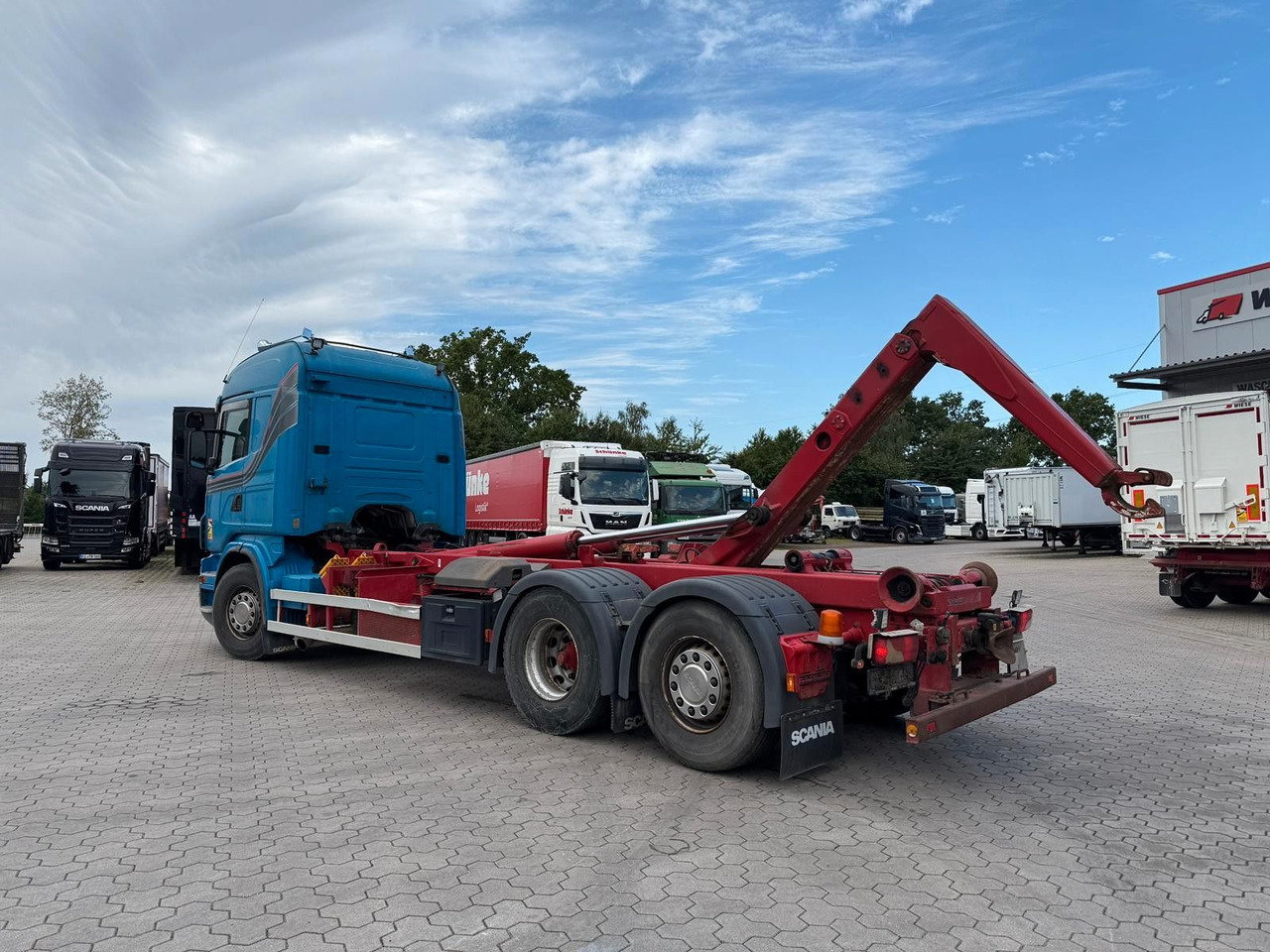 Scania G440 Abrollkipper/Hakenlift - شاحنة ذات خطاف: صورة 1 Scania G440 Abrollkipper/Hakenlift - شاحنة ذات خطاف: صورة 1