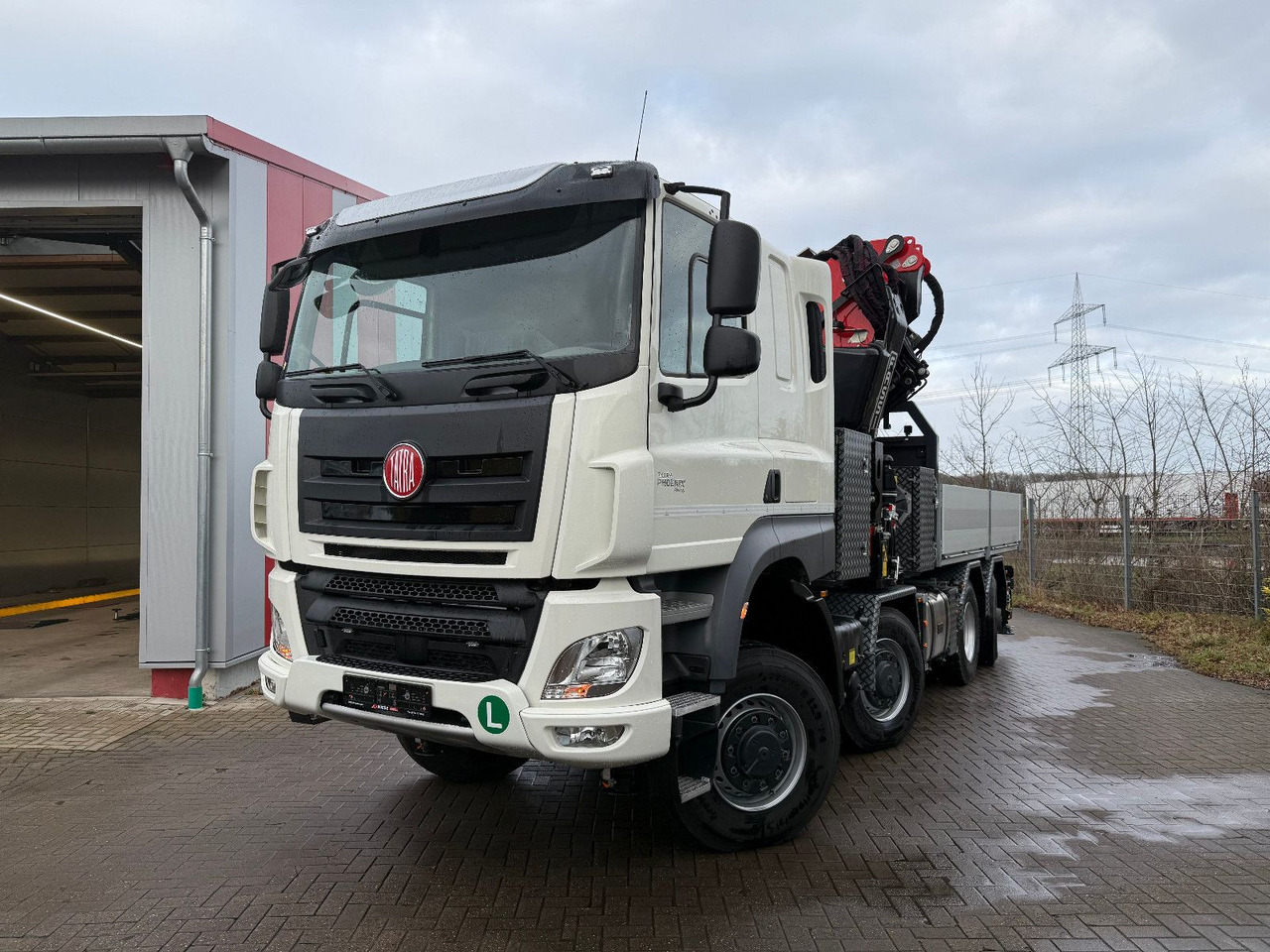 Tatra 41.500 8x8 Phoenix Fassi F710 Kran - شاحنات مسطحة, شاحنة كرين: صورة 3 Tatra 41.500 8x8 Phoenix Fassi F710 Kran - شاحنات مسطحة, شاحنة كرين: صورة 3