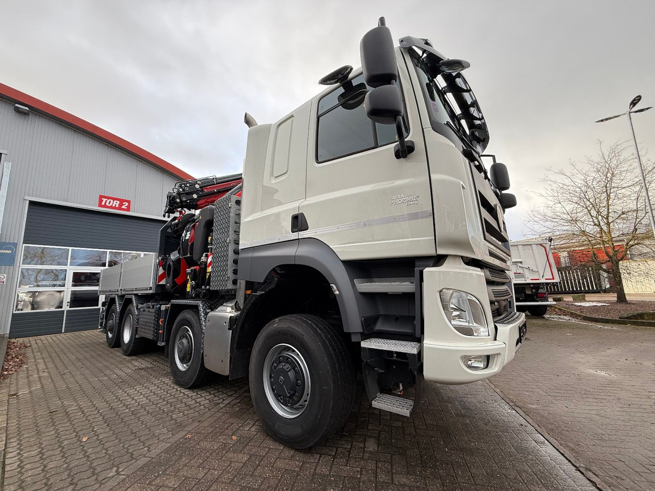 شاحنات مسطحة, شاحنة كرين Tatra 41.500 8x8 Phoenix Fassi F710 Kran: صورة 15