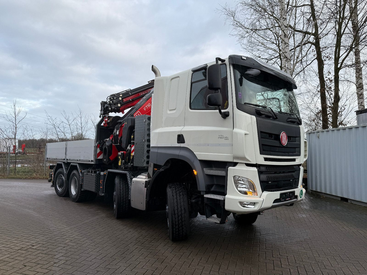 Tatra 41.500 8x8 Phoenix Fassi F710 Kran - شاحنات مسطحة, شاحنة كرين: صورة 3 Tatra 41.500 8x8 Phoenix Fassi F710 Kran - شاحنات مسطحة, شاحنة كرين: صورة 3