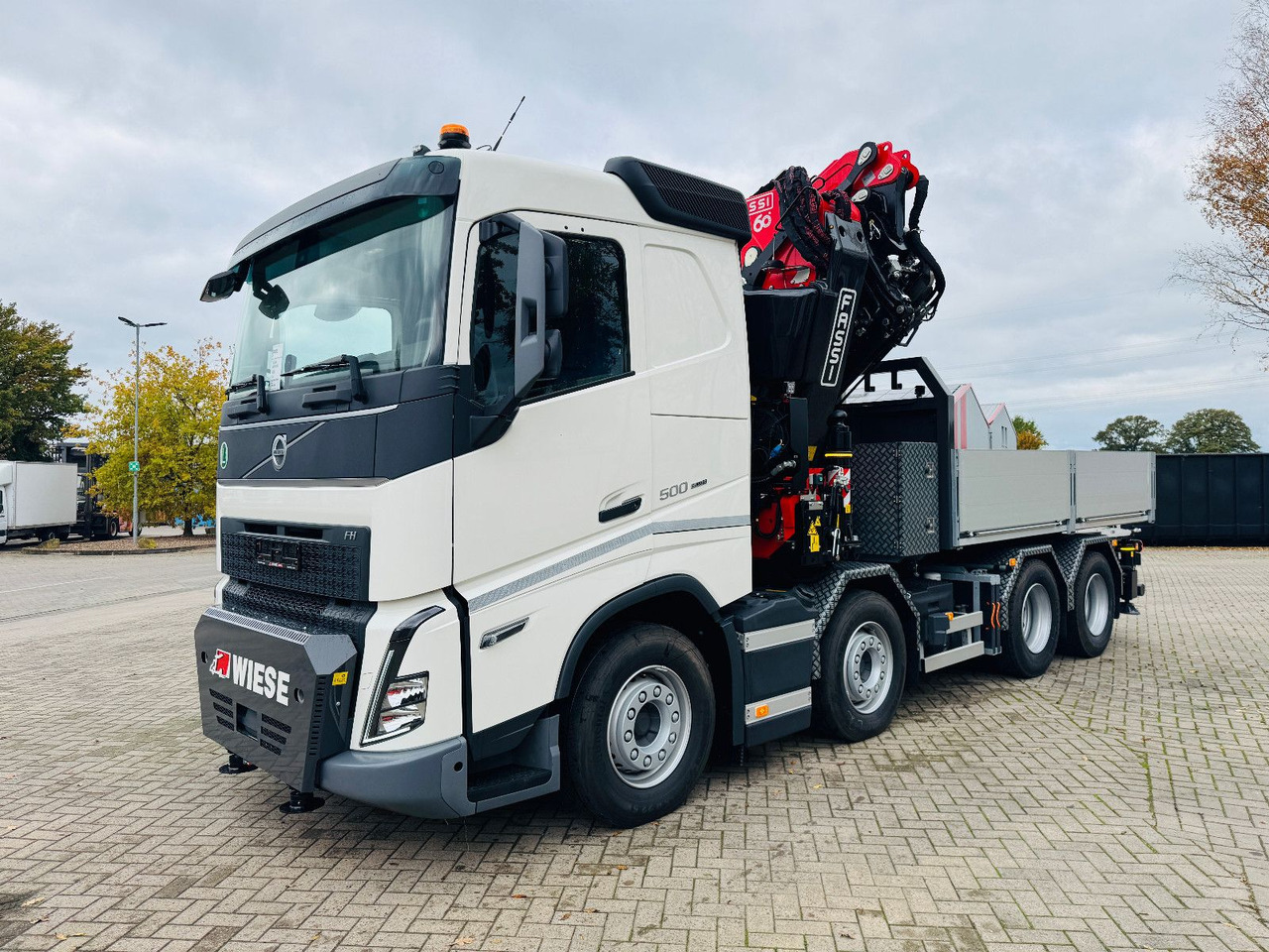 Volvo FH 500 8x4 Kran F820 RA2.27 Jib & Winde Sofort - وحدة جر: صورة 5 Volvo FH 500 8x4 Kran F820 RA2.27 Jib & Winde Sofort - وحدة جر: صورة 5